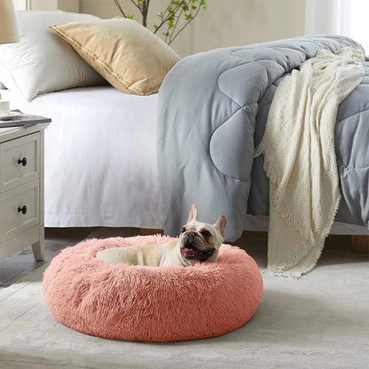 Round Calming Pet Bed